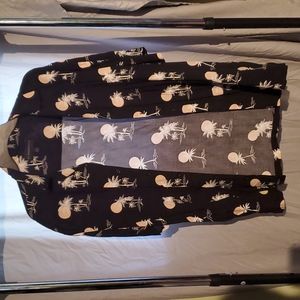 Large men's no boundaries hawaiian shirt